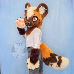 Anon - photo 4 - Handcrafted Custom Fursuit by StuffedTails