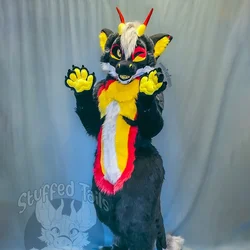 Ash - photo 6 - Handcrafted Custom Fursuit by StuffedTails
