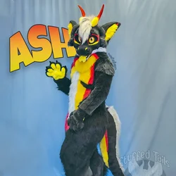 Ash - photo 1 - Handcrafted Custom Fursuit by StuffedTails