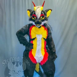 Ash - photo 4 - Handcrafted Custom Fursuit by StuffedTails