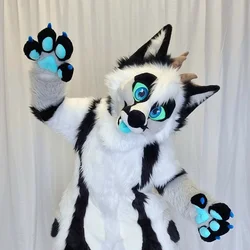 Aster - photo 4 - Handcrafted Custom Fursuit by StuffedTails