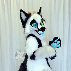 Aster - photo 3 - Handcrafted Custom Fursuit by StuffedTails