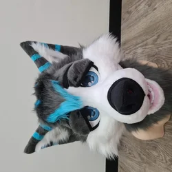 Grey wolf - photo 18 - Handcrafted Custom Fursuit by StuffedTails