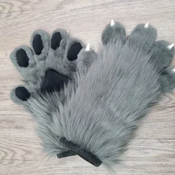 Grey wolf - photo 21 - Handcrafted Custom Fursuit by StuffedTails