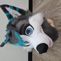 Grey wolf - photo 6 - Handcrafted Custom Fursuit by StuffedTails