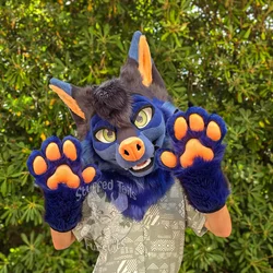 Drew - photo 3 - Handcrafted Custom Fursuit by StuffedTails
