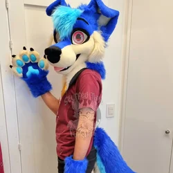 Gren - photo 6 - Handcrafted Custom Fursuit by StuffedTails