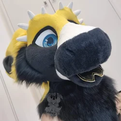 Hazard - photo 5 - Handcrafted Custom Fursuit by StuffedTails