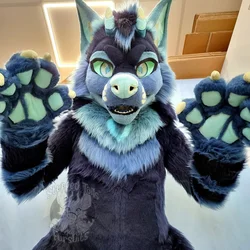 Jax - photo 1 - Handcrafted Custom Fursuit by StuffedTails