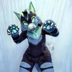 Jax - photo 5 - Handcrafted Custom Fursuit by StuffedTails