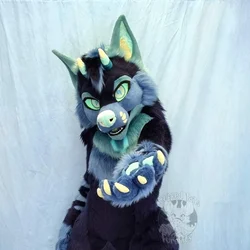 Jax - photo 8 - Handcrafted Custom Fursuit by StuffedTails