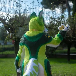 Lime - photo 3 - Handcrafted Custom Fursuit by StuffedTails
