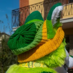 Lime - photo 11 - Handcrafted Custom Fursuit by StuffedTails