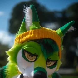 Lime - photo 8 - Handcrafted Custom Fursuit by StuffedTails