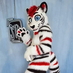 Lorcan - photo 2 - Handcrafted Custom Fursuit by StuffedTails