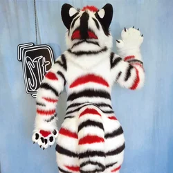 Lorcan - photo 3 - Handcrafted Custom Fursuit by StuffedTails