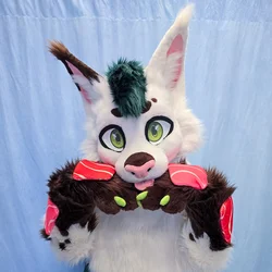 Maki - photo 3 - Handcrafted Custom Fursuit by StuffedTails