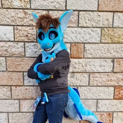 Mark - photo 4 - Handcrafted Custom Fursuit by StuffedTails