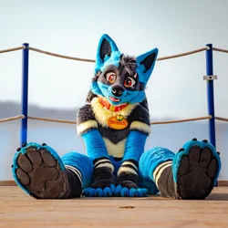 Redwing - photo 8 - Handcrafted Custom Fursuit by StuffedTails