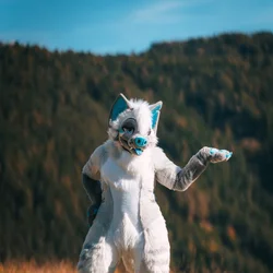 Rei - photo 2 - Handcrafted Custom Fursuit by StuffedTails