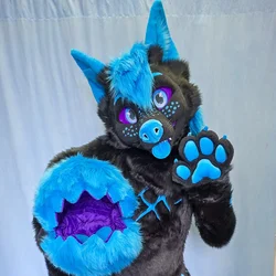 Shado - photo 3 - Handcrafted Custom Fursuit by StuffedTails