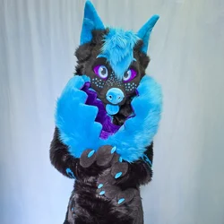 Shado - photo 8 - Handcrafted Custom Fursuit by StuffedTails
