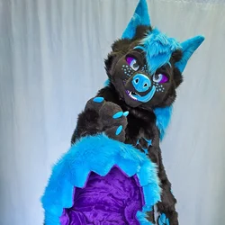 Shado - photo 9 - Handcrafted Custom Fursuit by StuffedTails