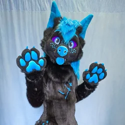 Shado - photo 1 - Handcrafted Custom Fursuit by StuffedTails