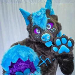 Shado - photo 4 - Handcrafted Custom Fursuit by StuffedTails
