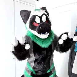 Shadow - photo 2 - Handcrafted Custom Fursuit by StuffedTails