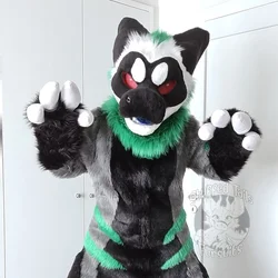 Shadow - photo 4 - Handcrafted Custom Fursuit by StuffedTails