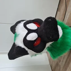 Shadow - photo 5 - Handcrafted Custom Fursuit by StuffedTails