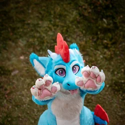 Slushy - photo 8 - Handcrafted Custom Fursuit by StuffedTails