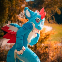 Slushy - photo 6 - Handcrafted Custom Fursuit by StuffedTails