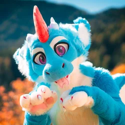 Slushy - photo 4 - Handcrafted Custom Fursuit by StuffedTails