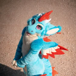 Slushy - photo 7 - Handcrafted Custom Fursuit by StuffedTails