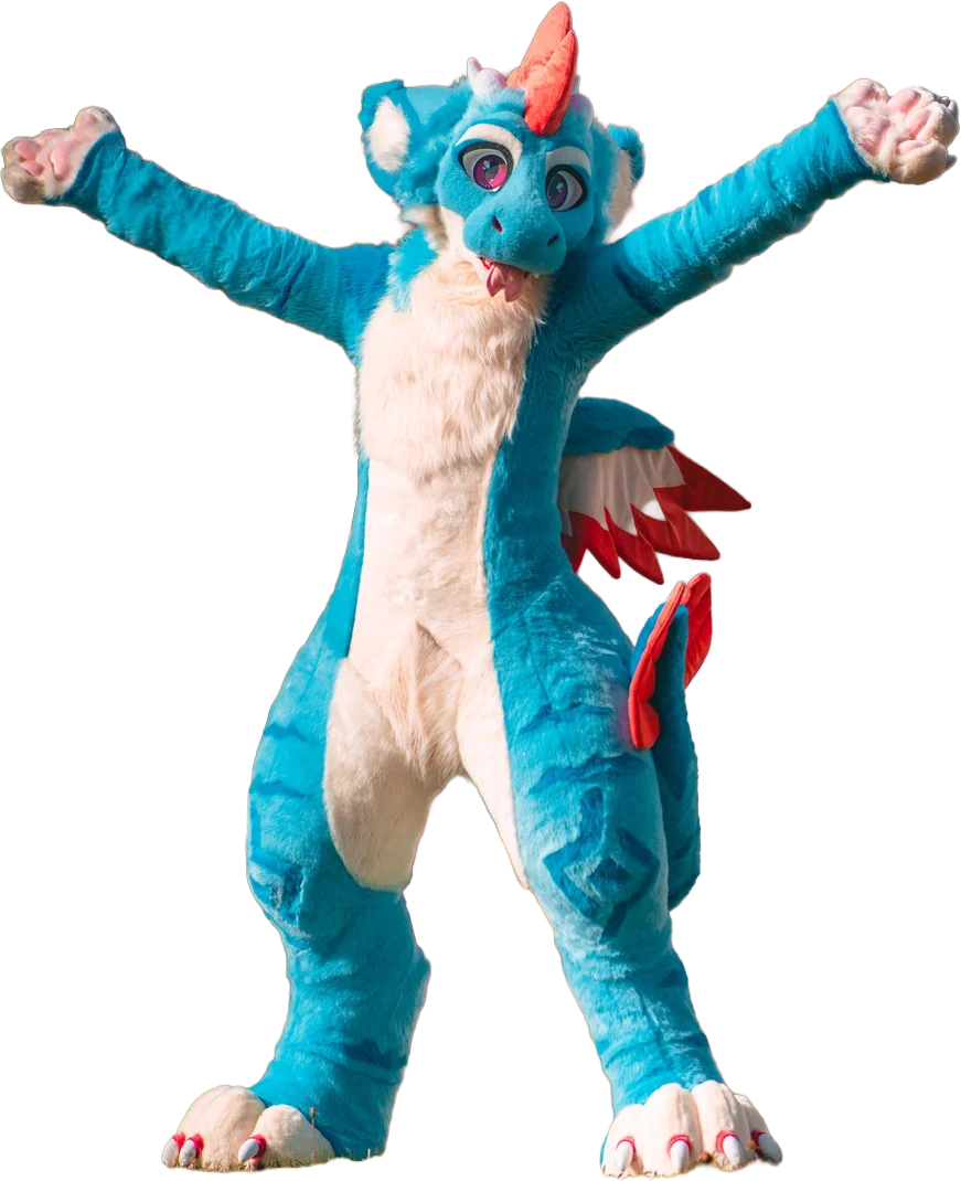 Custom Fursuit Slushy by StuffedTails Fursuit Maker