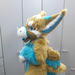 Sushi V1 - photo 7 - Handcrafted Custom Fursuit by StuffedTails
