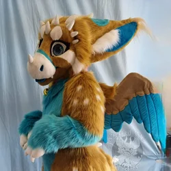 Sushi V3 - photo 2 - Handcrafted Custom Fursuit by StuffedTails