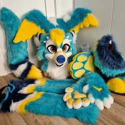 Zampa - photo 7 - Handcrafted Custom Fursuit by StuffedTails