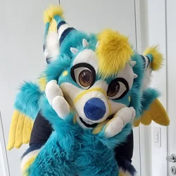 Zampa - photo 2 - Handcrafted Custom Fursuit by StuffedTails