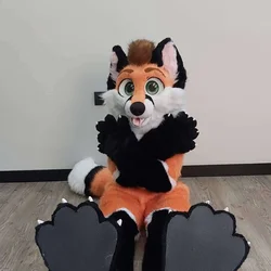 Zargo V1 - photo 3 - Handcrafted Custom Fursuit by StuffedTails