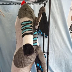 Zero - photo 8 - Handcrafted Custom Fursuit by StuffedTails