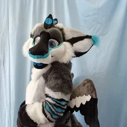 Zero - photo 3 - Handcrafted Custom Fursuit by StuffedTails
