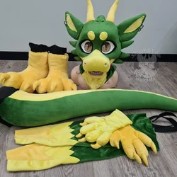 Zylkor - photo 1 - Handcrafted Custom Fursuit by StuffedTails